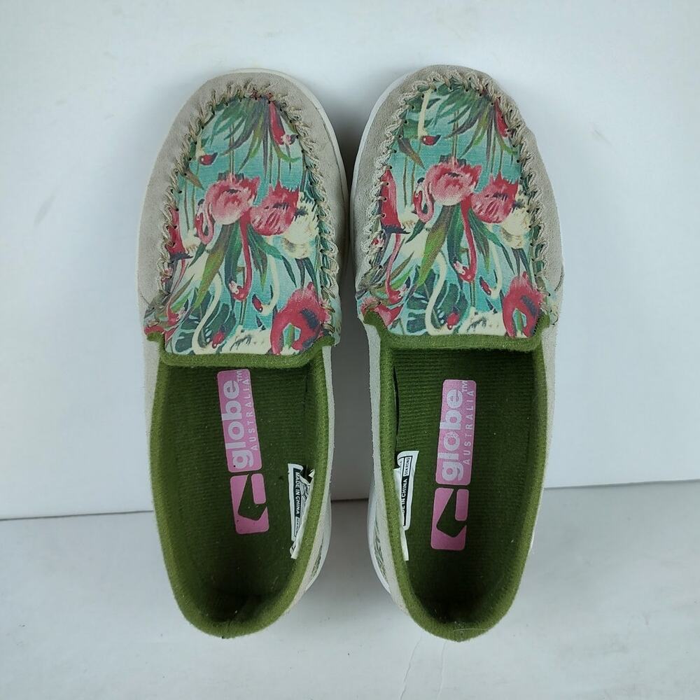 Rare Y2K Deadstock Globe "The Castro" flamingo mules casual streetwear womens 6 - Picture 5 of 10
